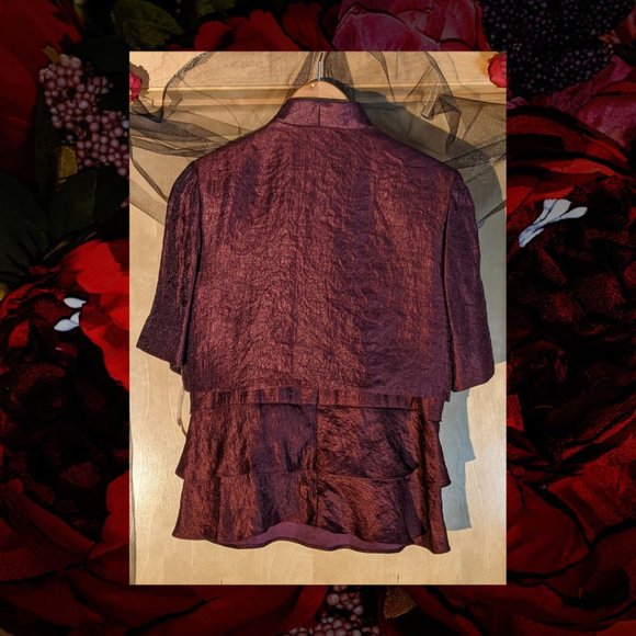 Collection by Dressbarn 2pc Camisole w/Jacket_12 - Picture 2 of 11